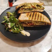 Walnut-pesto-sandwich  at Kafé Plattan in Stockholm