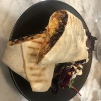 Burrito  at Kafé Plattan in Stockholm