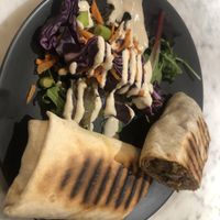 Wrap ‘Chilkken'  at Kafé Plattan in Stockholm