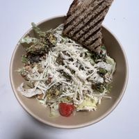 Caesar salad   at Kafé Plattan in Stockholm