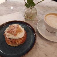 Semla at Kafé Plattan in Stockholm