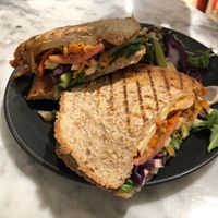 Tofu Banh Mi at Kafé Plattan in Stockholm