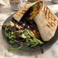 Breakfast Burrito at Kafé Plattan in Stockholm