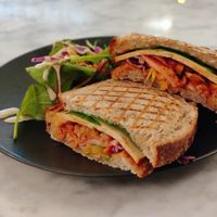 Tofu Banh Mi at Kafé Plattan in Stockholm