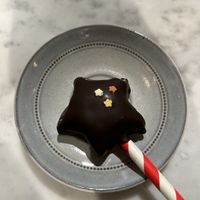 cake pop again :p #Veganuary at Kafé Plattan in Stockholm