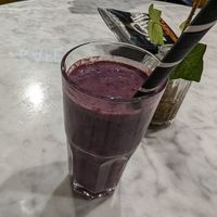 Very berry smoothie at Kafé Plattan in Stockholm