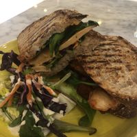 Banh mi  at Kafé Plattan in Stockholm