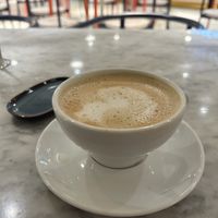 Oat latte  at Kafé Plattan in Stockholm