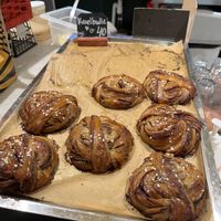 Cinnamon buns  at Kafé Plattan in Stockholm