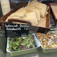 Pesto toastie   at Kafé Plattan in Stockholm