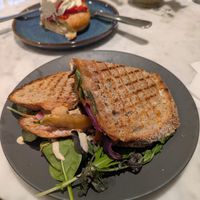 Banh mi sandwich at Kafé Plattan in Stockholm