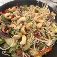 Vietnamese noodle saladd  at Kafé Plattan in Stockholm