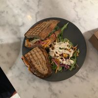 sandwich was good at Kafé Plattan in Stockholm
