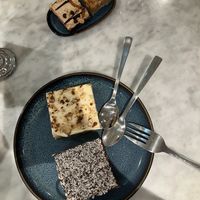 size comparison😄 at Kafé Plattan in Stockholm