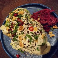 Roasted cauliflower (vg) at PINGRUMBA in Budapest