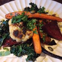 Levantine roasted vegetables at PINGRUMBA in Budapest