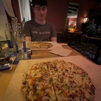 Flammkuchen  at Café Miche in Diekirch