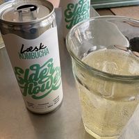 Elderflower kombucha   at Plant Food in Aarhus