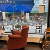   at Wayne's Coffee in Berlin