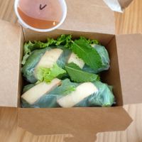 Fresh spring rolls at Street Chow - Vietnamese Eats in Lisbon