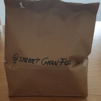 The order comes in a paper bag, so less plastic to worry about at Street Chow - Vietnamese Eats in Lisbon