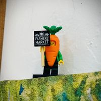 Cute Carrot Guy 🥕😅  at Asava Juice & Smoothies in Kanab