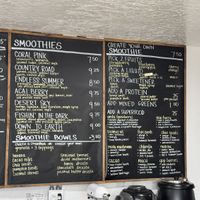 Menu 2  at Asava Juice & Smoothies in Kanab