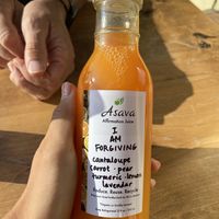 I am forgiving juice at Asava Juice & Smoothies in Kanab