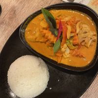 Red thai curry  at Muang Thai in Ingolstadt