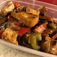 Black bean tofu   at Kylin Oriental in Washington