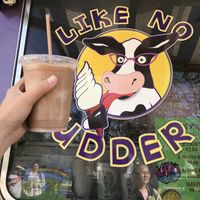 Chocolate peanut butter milkshake at Like No Udder in Providence
