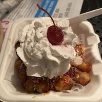Waffle sundae  at Like No Udder in Providence