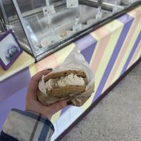 Ice cream sandwich   at Like No Udder in Providence