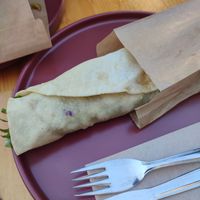 Tempe roll at Pumpkin Cafe in Antalya