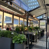Patio at Earls Kitchen + Bar in Boston