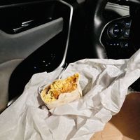 Vegan Sausage Breakfast Burrito  #Veganuary at FeelLove Coffee in Springdale