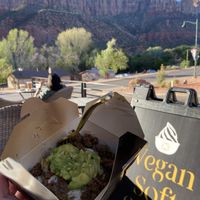 Vegan breakfast “cup"  at FeelLove Coffee in Springdale