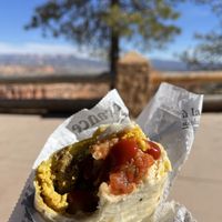 Vegan  burrito   at FeelLove Coffee in Springdale