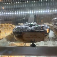 Vegan coffee cake at FeelLove Coffee in Springdale