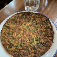 Vegan omelette at Cafe Landwer - Cleveland Circle in Boston