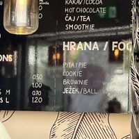 Menu   at Stow 2 Go in Ljubljana