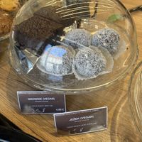 Vegan cakes   at Stow 2 Go in Ljubljana