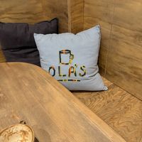   at Ola's Café in Paris