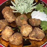 Monkey head mushrooms. Delicious  at Grand Vege 素膳 in Penang