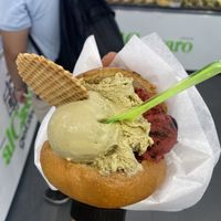   at Gelateria Al Cassaro in Palermo