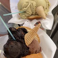   at Gelateria Al Cassaro in Palermo