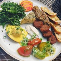 Brunch Plate at Cafe My House in Ottawa