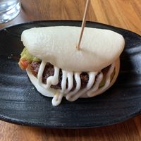 Vegan bun (beyond meat) at JINYA Ramen Bar in Reston