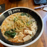 Spicy creamy vegan ramen  at JINYA Ramen Bar in Reston
