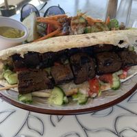 Vegan souvlaki is amazing  at The Forest in Oroklini